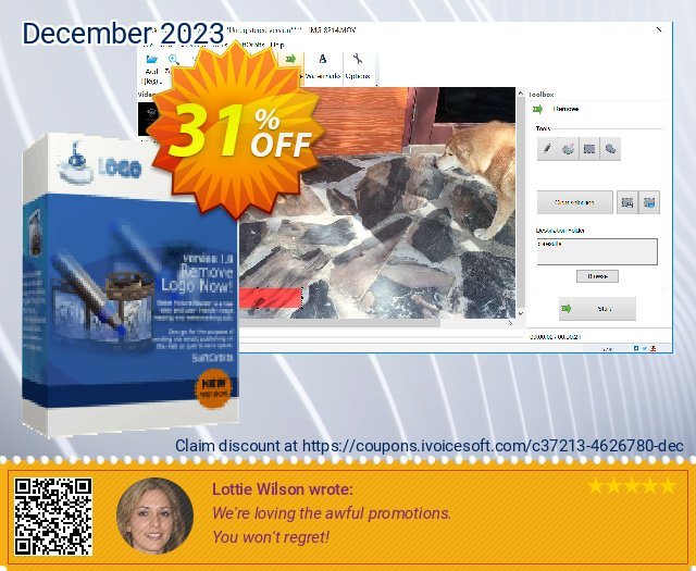 SoftOrbits Remove Logo Now discount 31% OFF, 2022 Xmas Day promotions. 30% Discount