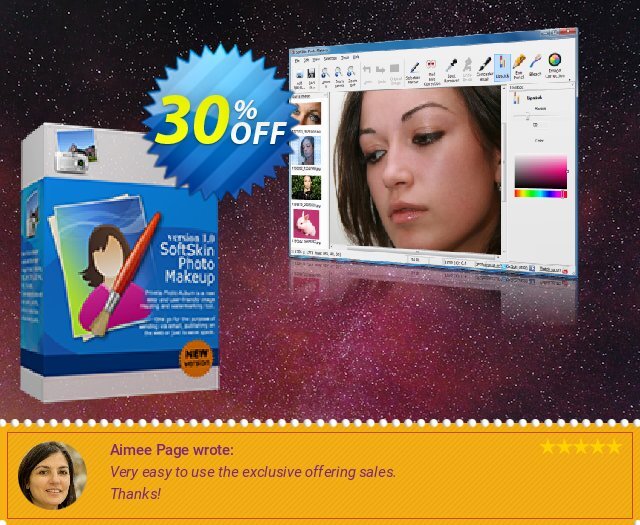 SoftSkin Photo Makeup - Business License discount 30% OFF, 2024 Spring promo. 30% Discount