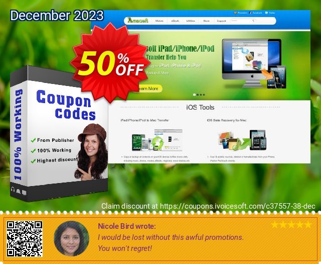 Amacsoft Word to PDF Converter discount 50% OFF, 2024 World Ovarian Cancer Day offering sales. 50% off