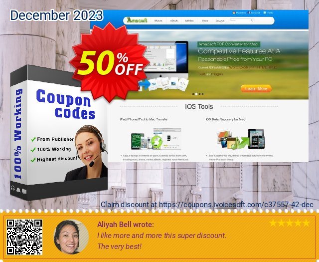 Amacsoft HTML to ePub Converter discount 50% OFF, 2022 January offering sales. 50% off