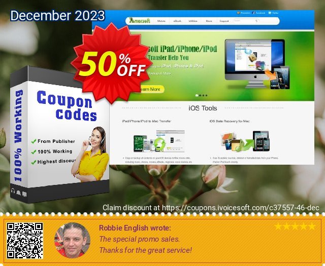 Amacsoft PDF Password Cracker verblüffend Verkaufsförderung Bildschirmfoto