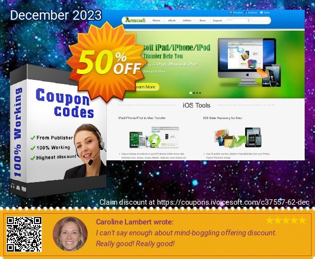Amacsoft HTML to PDF Converter discount 50% OFF, 2024 April Fools Day offering sales. 50% off