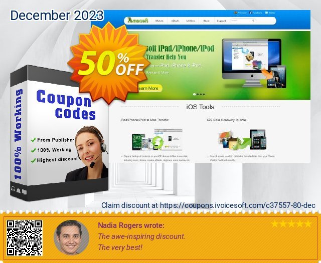 Amacsoft HTML to PDF for Mac discount 50% OFF, 2022 Spring offering sales. 50% off