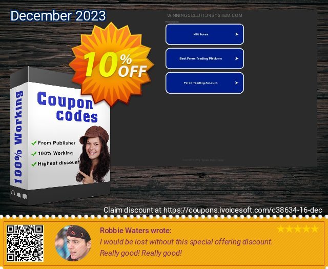 Smart Binary Bot discount 10% OFF, 2024 Working Day offering sales. Winning discount promo (38634)
