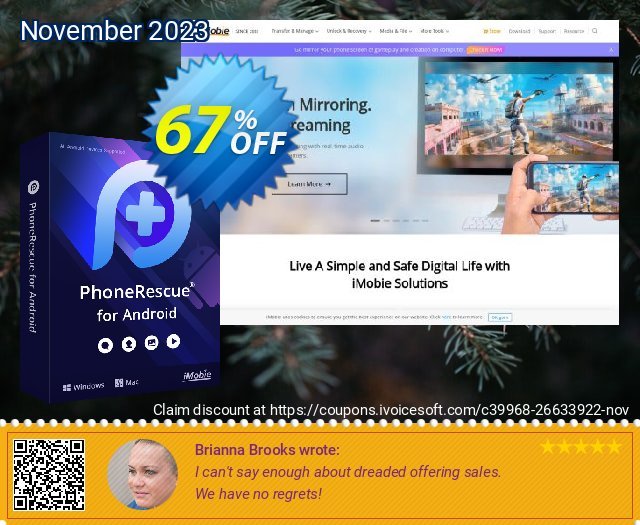 PhoneRescue for Android MAC (1 Year License) discount 67% OFF, 2023  Lover's Day offering discount. PhoneRescue for Android - 1 Year License Exclusive promotions code 2023