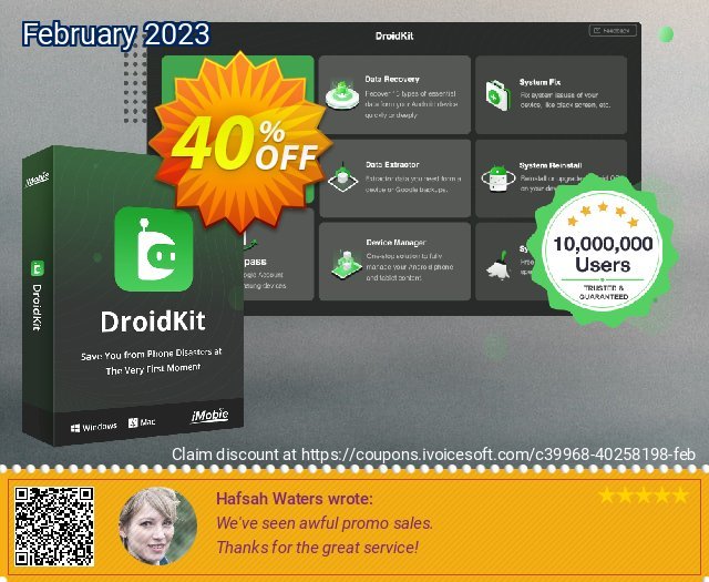 DroidKit - Data Recovery - 1-Year/10 Devices 40% OFF