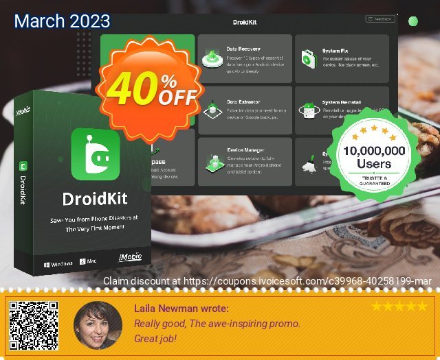 DroidKit - Data Recovery - 1-Year/15 Devices 惊人的 产品销售 软件截图