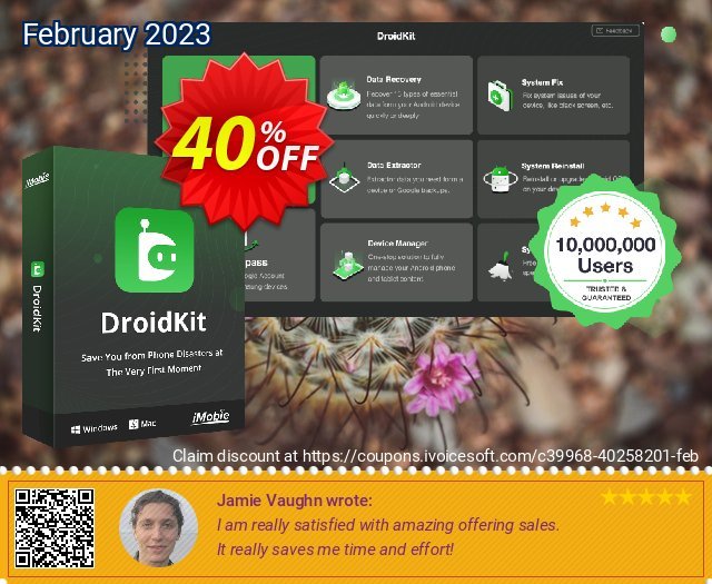 DroidKit for Mac - Data Recovery - 1-Year/5 Devices 壮丽的 产品销售 软件截图