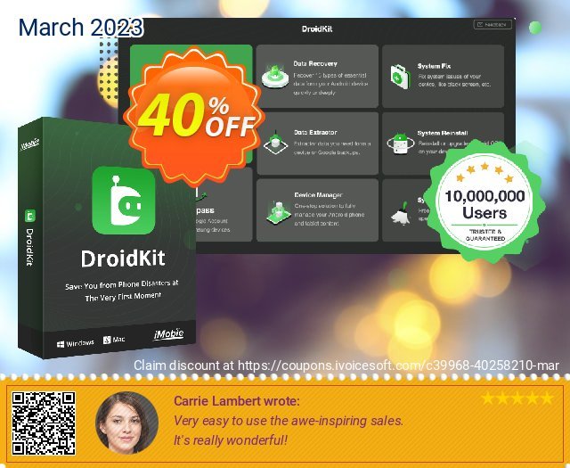 DroidKit for Mac - Data Extractor - 3-Month 40% OFF