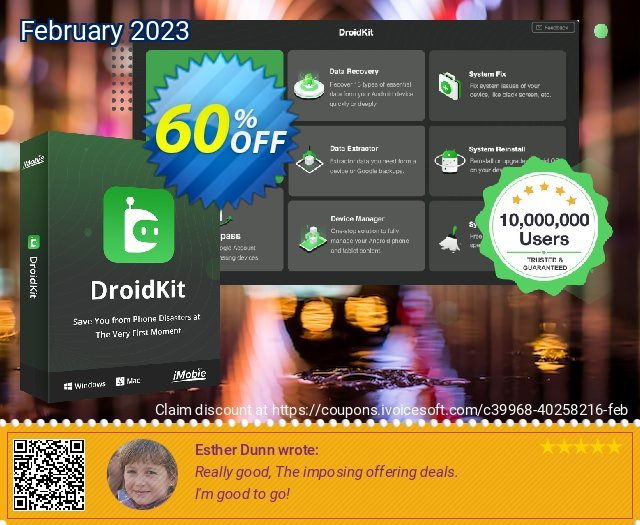 DroidKit - Screen Unlocker (1-Year) 60% OFF