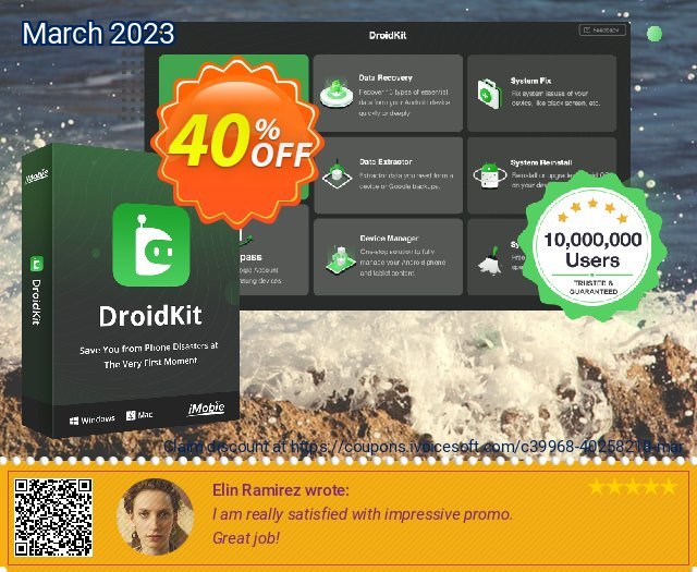 DroidKit - Screen Unlocker - 1-Year/10 Devices 令人敬畏的 折扣 软件截图