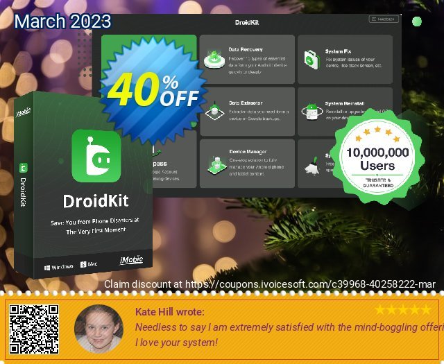DroidKit for Mac - Screen Unlocker - One-Time Purchase/5 Devices 最佳的 促销销售 软件截图