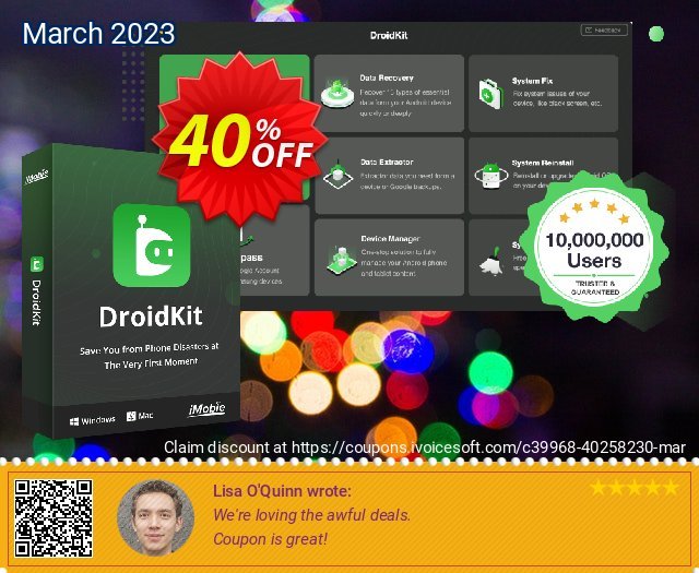 DroidKit for Mac - System Fix - 3-Month 令人敬畏的 产品销售 软件截图