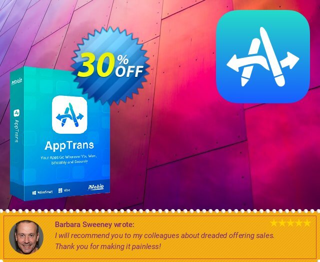 AppTrans Pack discount 30% OFF, 2024 Resurrection Sunday offering discount. 30% OFF AppTrans Pack, verified