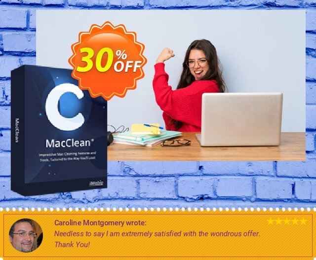 MacClean discount 30% OFF, 2024 Spring deals. MacClean Stunning sales code 2024