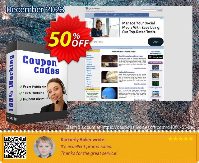 Living Dolphins 3D Screensaver discount 50% OFF, 2022 New Year's Weekend offering sales. 50% bundle discount