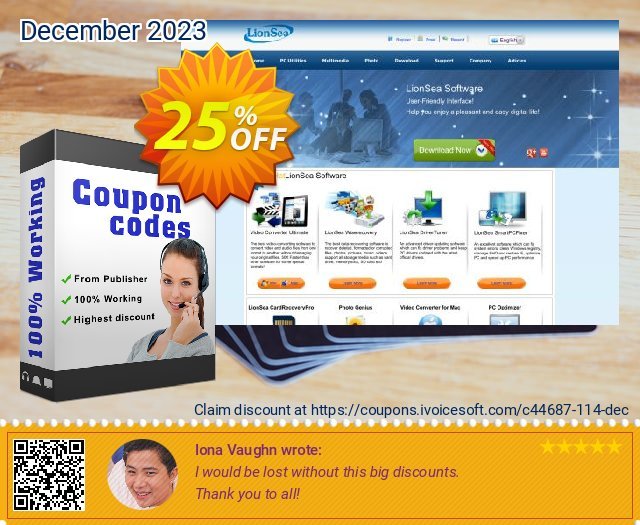 Smart Speed up PC Pro discount 25% OFF, 2024 World Backup Day promo. Lionsea Software coupon archive (44687)
