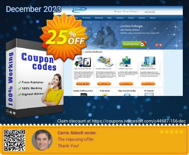 Laptop Drivers Download Utility discount 25% OFF, 2024 April Fools' Day offering sales. Lionsea Software coupon archive (44687)