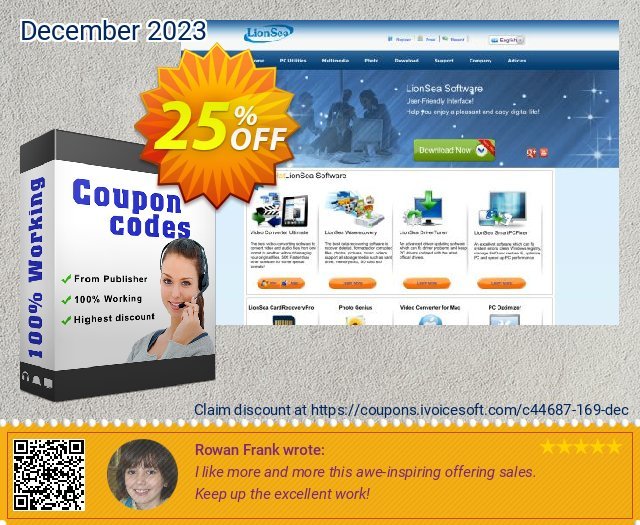 PC Drivers Download Utility discount 25% OFF, 2024 Mother Day promo. Lionsea Software coupon archive (44687)