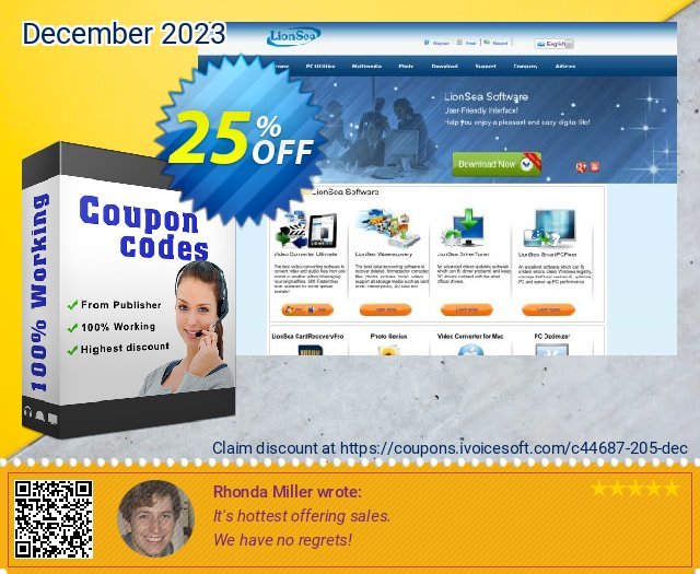 DriverTuner 10 Computers discount 25% OFF, 2022 Happy New Year offer. Lionsea Software coupon archive (44687)