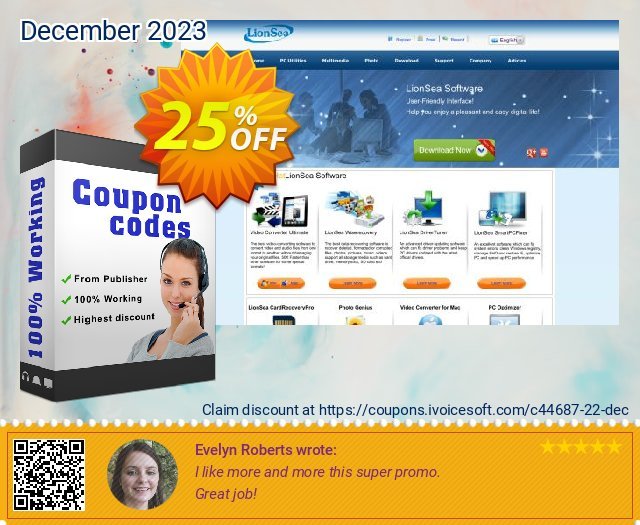 Batch Photo Genius 3 Computers /1 Year discount 25% OFF, 2022 New Year's Weekend offering sales. Lionsea Software coupon archive (44687)