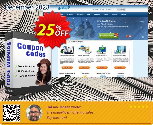 DriverTuner 1 Computer discount 25% OFF, 2024 April Fools' Day discount. Lionsea Software coupon archive (44687)