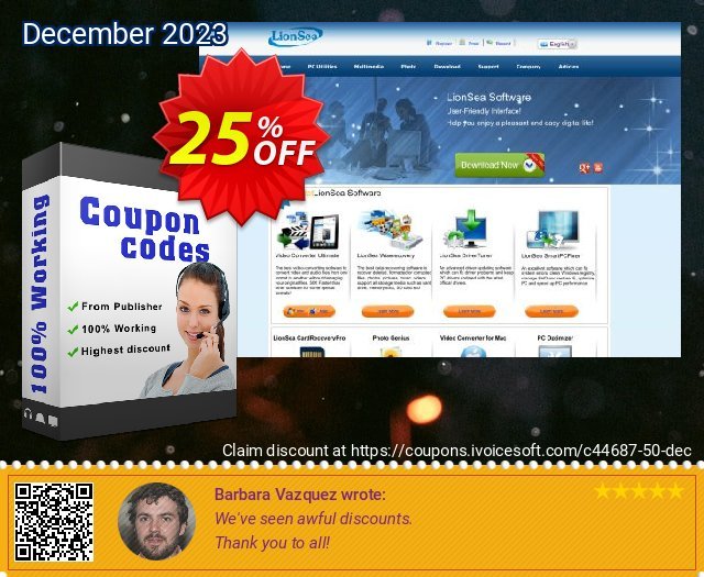 Deleted Photos Recovery Professional discount 25% OFF, 2022 Xmas discounts. Lionsea Software coupon archive (44687)