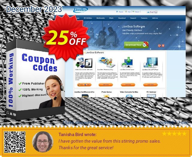 DriverTuner 1 Computer /Lifetime license discount 25% OFF, 2022 January offering sales. Lionsea Software coupon archive (44687)
