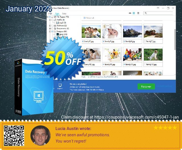 Do Your Data Recovery Pro Lifetime discount 50% OFF, 2022 Cyber Monday offering sales. DoYourData recovery coupon (45047)