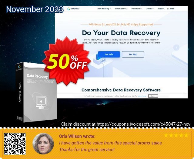 Do Your Data Recovery for Mac Pro  놀라운   제공  스크린 샷
