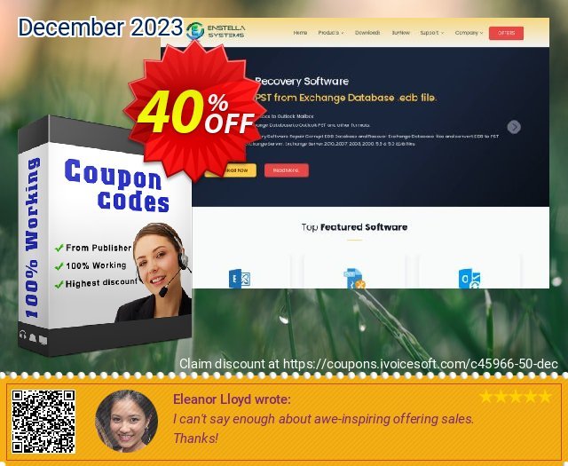 Enstella Email Migration Toolkit discount 40% OFF, 2022 New Year's Day discounts. Special Offer