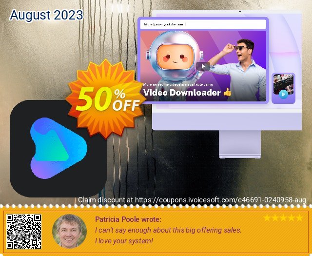 EaseUS Video Downloader for MAC Monthly discount 50% OFF, 2023 National Savings Day offering sales. 50% OFF EaseUS Video Downloader for MAC Monthly, verified