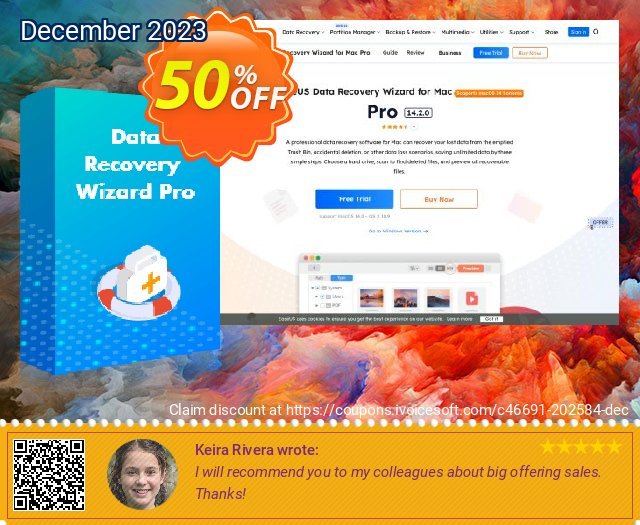 EaseUS Data Recovery Wizard for Mac Technician (2-Year) discount 60% OFF, 2022 World Vegan Day promo. 50% OFF EaseUS Data Recovery Wizard for Mac Technician (2-Year), verified