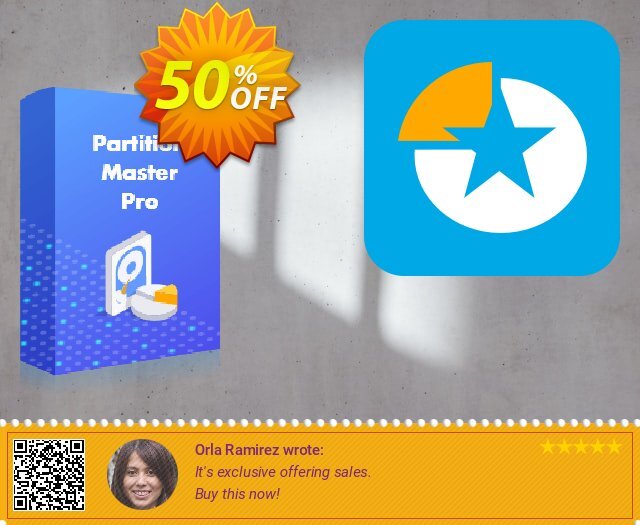 EaseUS Partition Master Pro 惊人 产品销售 软件截图