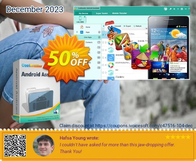 Coolmuster Android Assistant for Mac - Lifetime License (20 PCs) genial Promotionsangebot Bildschirmfoto