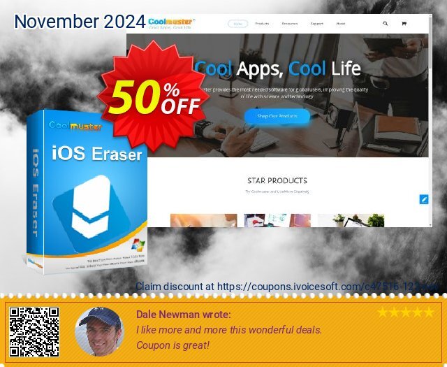 Coolmuster iOS Eraser (Lifetime) discount 50% OFF, 2024 Resurrection Sunday offering sales. affiliate discount