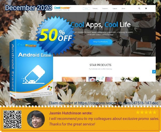 Coolmuster Android Eraser - Lifetime License (15 PCs) großartig Preisnachlass Bildschirmfoto