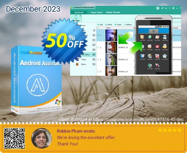 Coolmuster Android Assistant - 1 Year License (10 PCs) erstaunlich Preisnachlass Bildschirmfoto