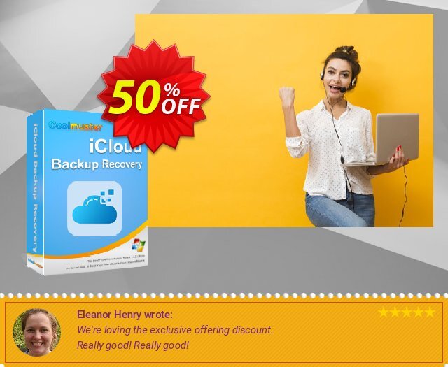 Coolmuster iCloud Backup Recovery - Lifetime License (1 PC) keren sales Screenshot