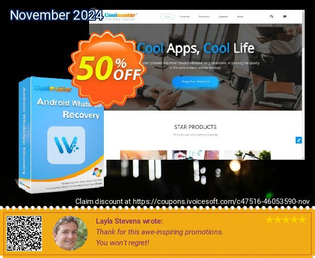 Coolmuster Android WhatsApp Recovery - Lifetime License (Unlimited Devices, 1 PC) 驚き セール スクリーンショット