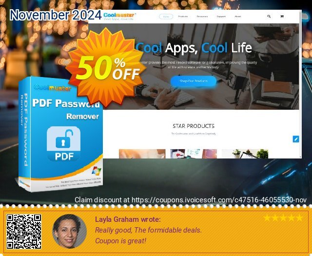 Coolmuster PDF Password Remover - Lifetime License (1 PC) discount 50% OFF, 2024 All Saints' Day deals. Coolmuster PDF Password Remover - Lifetime License(1 PC) Big discounts code 2024