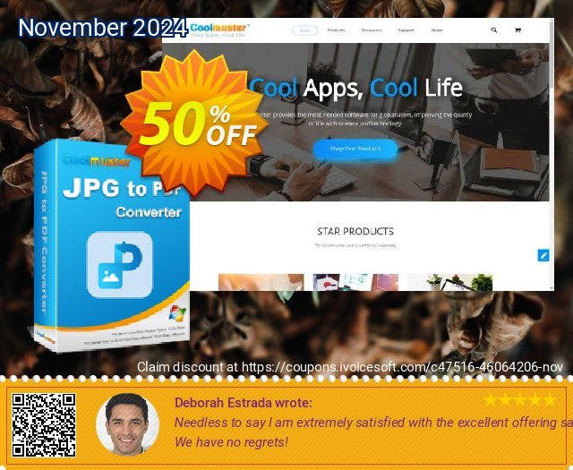 Coolmuster JPG to PDF Converter - Lifetime License (5 PCs) megah penawaran deals Screenshot