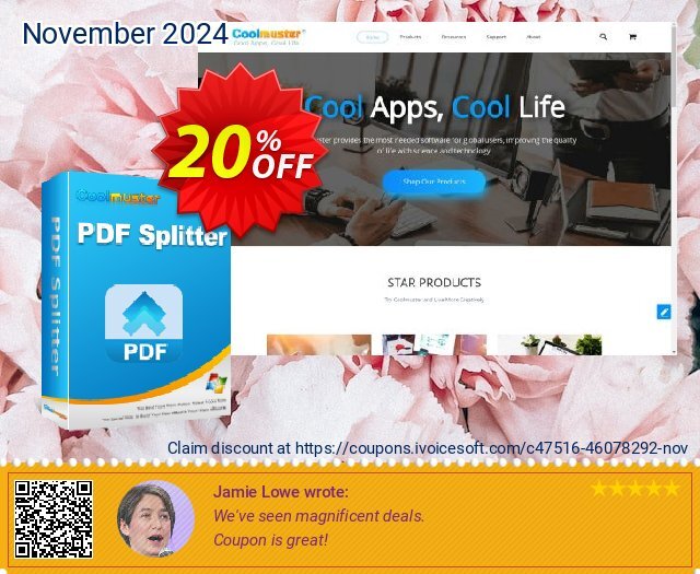 Coolmuster PDF Splitter - Lifetime License(1 PC) 壮丽的 交易 软件截图