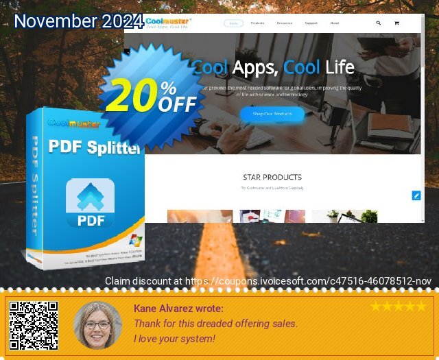 Coolmuster PDF Splitter - 1 Year License(5 PCs) 令人难以置信的 扣头 软件截图