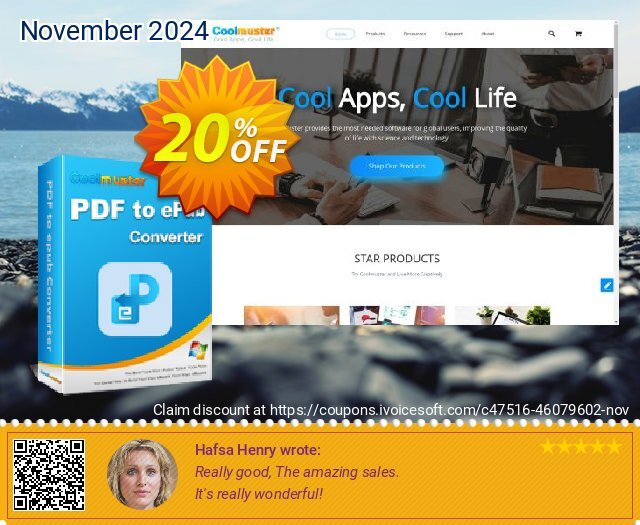 Coolmuster PDF to ePub Converter - Lifetime License (5 PCs) 驚き 値下げ スクリーンショット