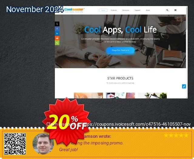 Coolmuster PDF to ePub Converter - 1 Month License (5 PCs) discount 20% OFF, 2024 World Vegan Day promo. Coolmuster PDF to ePub Converter - 1 Month License(5 PCs) Super offer code 2024