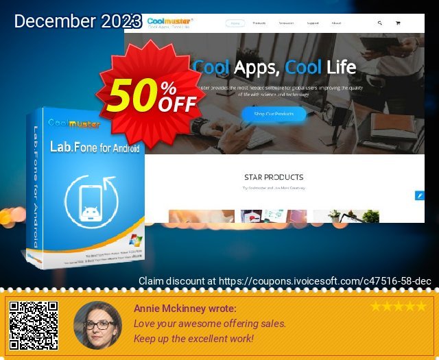 Coolmuster Lab.Fone for Android (1 Year License 3 PCs) toll Verkaufsförderung Bildschirmfoto