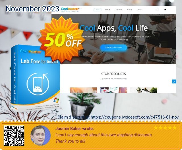 Coolmuster Lab.Fone for Android Lifetime 3 PCs 超级的 产品销售 软件截图