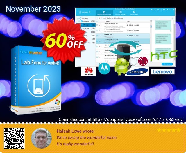 Coolmuster Lab.Fone for Android (1 Year License) impresif penawaran sales Screenshot