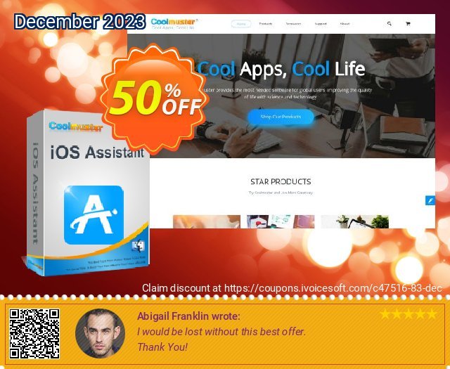 Coolmuster iOS Assistant  for Mac - Lifetime License(11-15PCs) yg mengagumkan promo Screenshot